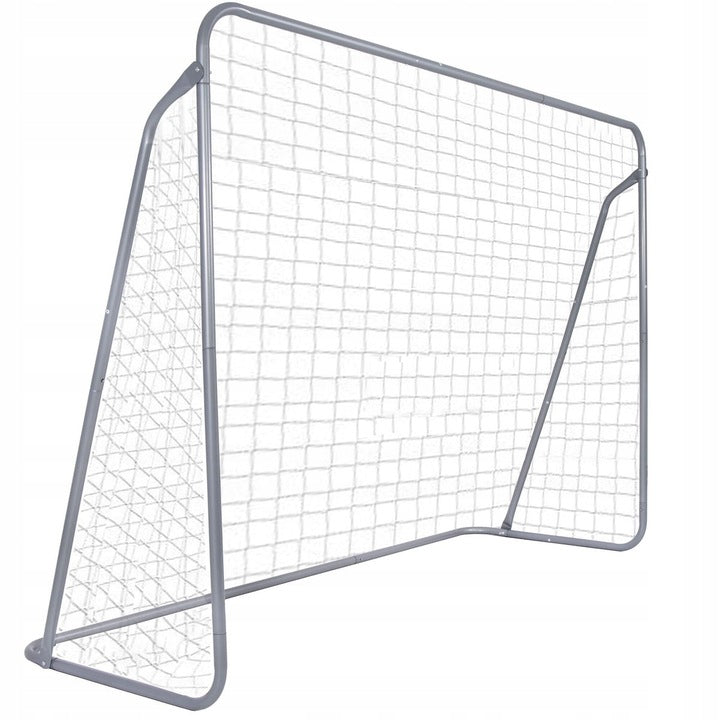 Poarta de fotbal din otel, 170x240cm, profil 32mm, cu elemente de fixare