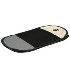 Tarc pliabil pentru animale de companie, diametru 91cm, gri crem