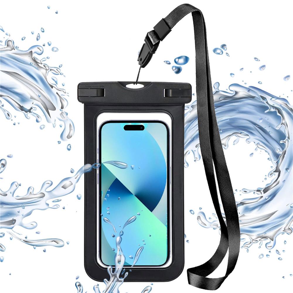 Husa telefon subacvatica waterproof impermeabila, universala, 205x115mm, cu snur