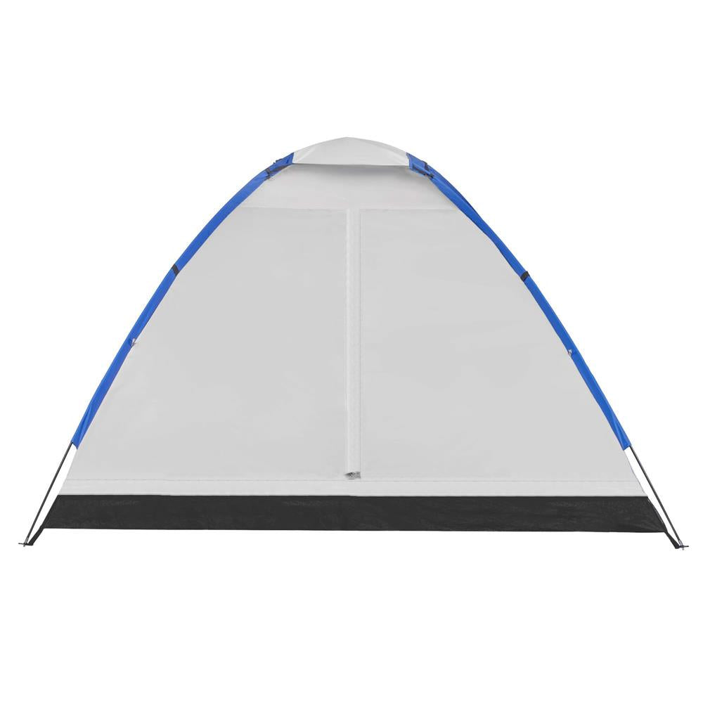 Cort plaja sau camping, impemeabil, cu protectie UV, 4 locuri, 210x240x130cm, gri albastru
