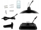 Lampa solara tip pendul, panou solar independent cu cablu de 3 metri, cu telecomanda