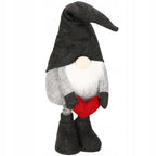 Figurina Craciun, Spiridus, picioare telescopice, inaltime extensibila 63-93cm