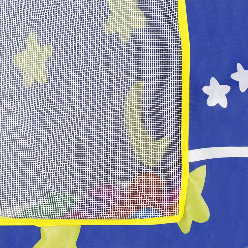 Cort Castel de joaca pentru copii, pliabil, 100x140 cm, albastru