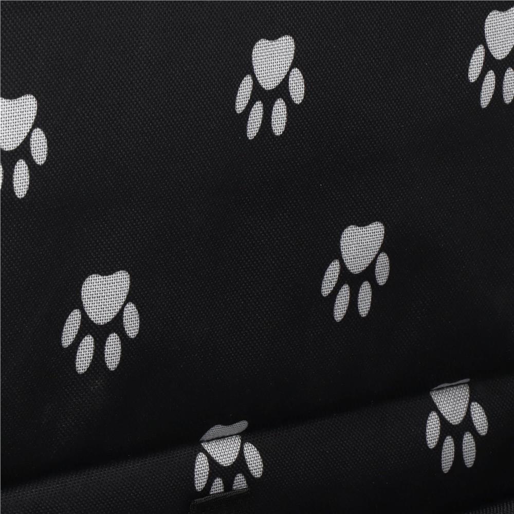 Geanta auto de transport animale de companie, caini si pisci, negru, 40x43x30cm