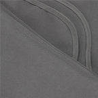 Husa din panza pentru leagan de gradina mare, viziera acoperis, 220x115 cm, gri