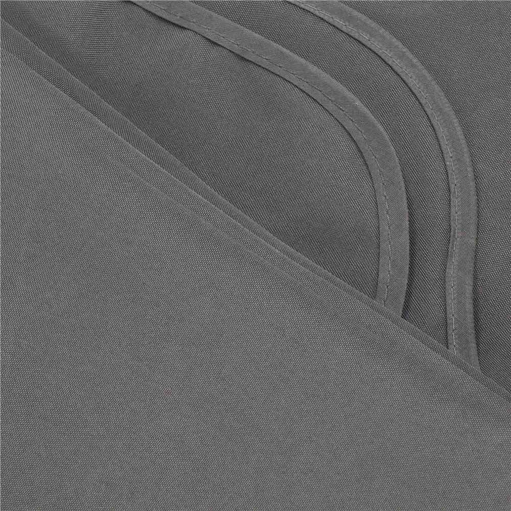 Husa din panza pentru leagan de gradina mare, viziera acoperis, 220x115 cm, gri