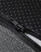 FEANDREA Pat pentru caini, cu margini groase ridicate, antiderapant, husa detasabila, marime M, 70x55x21 cm, gri