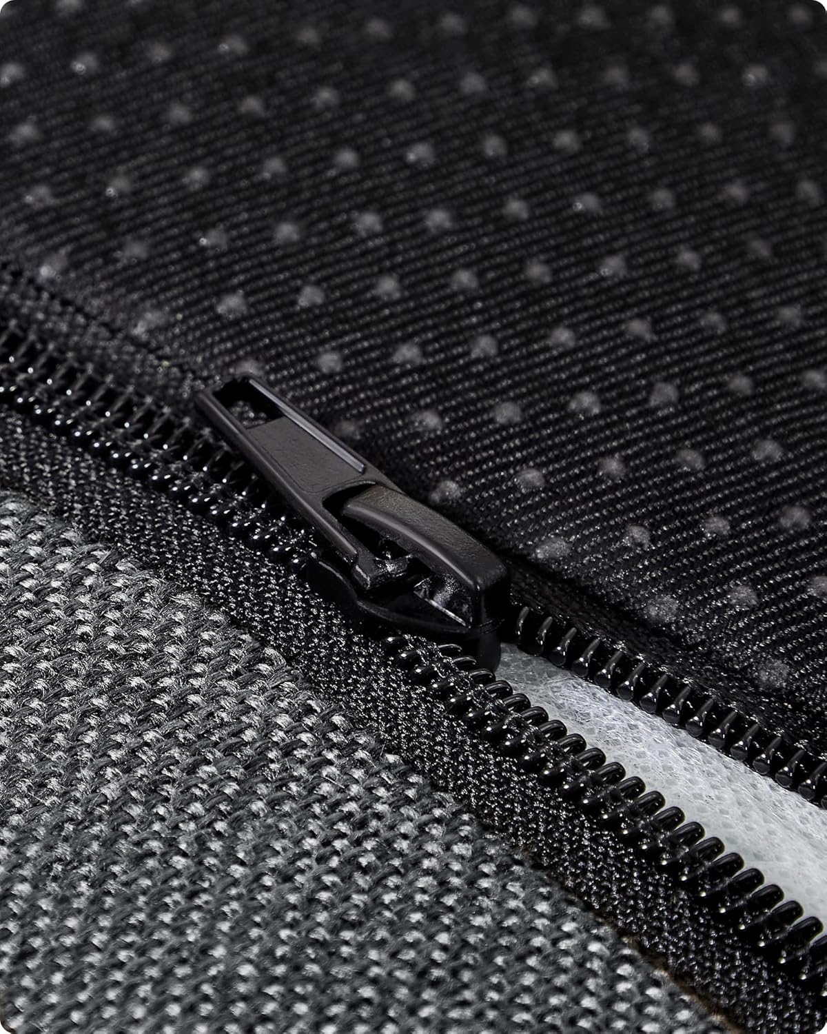 FEANDREA Pat pentru caini, cu margini groase ridicate, antiderapant, husa detasabila, marime M, 70x55x21 cm, gri