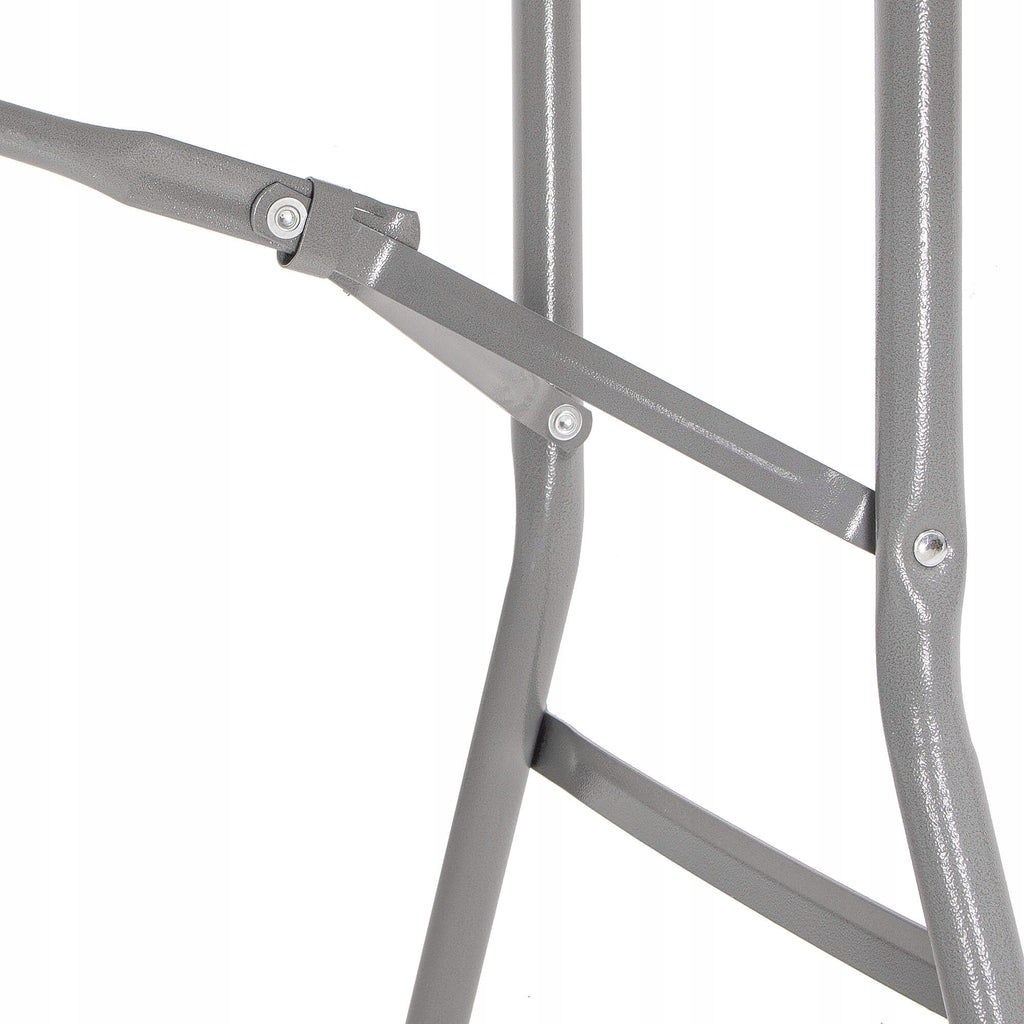 Masa dreptunghiulara pliabila multifunctionala, 240x75x74 cm, alba