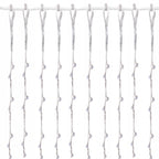 Ghirlanda luminoasa tip perdea 400 LED-uri, 3m, pentru interior/exterior, iluminare alba