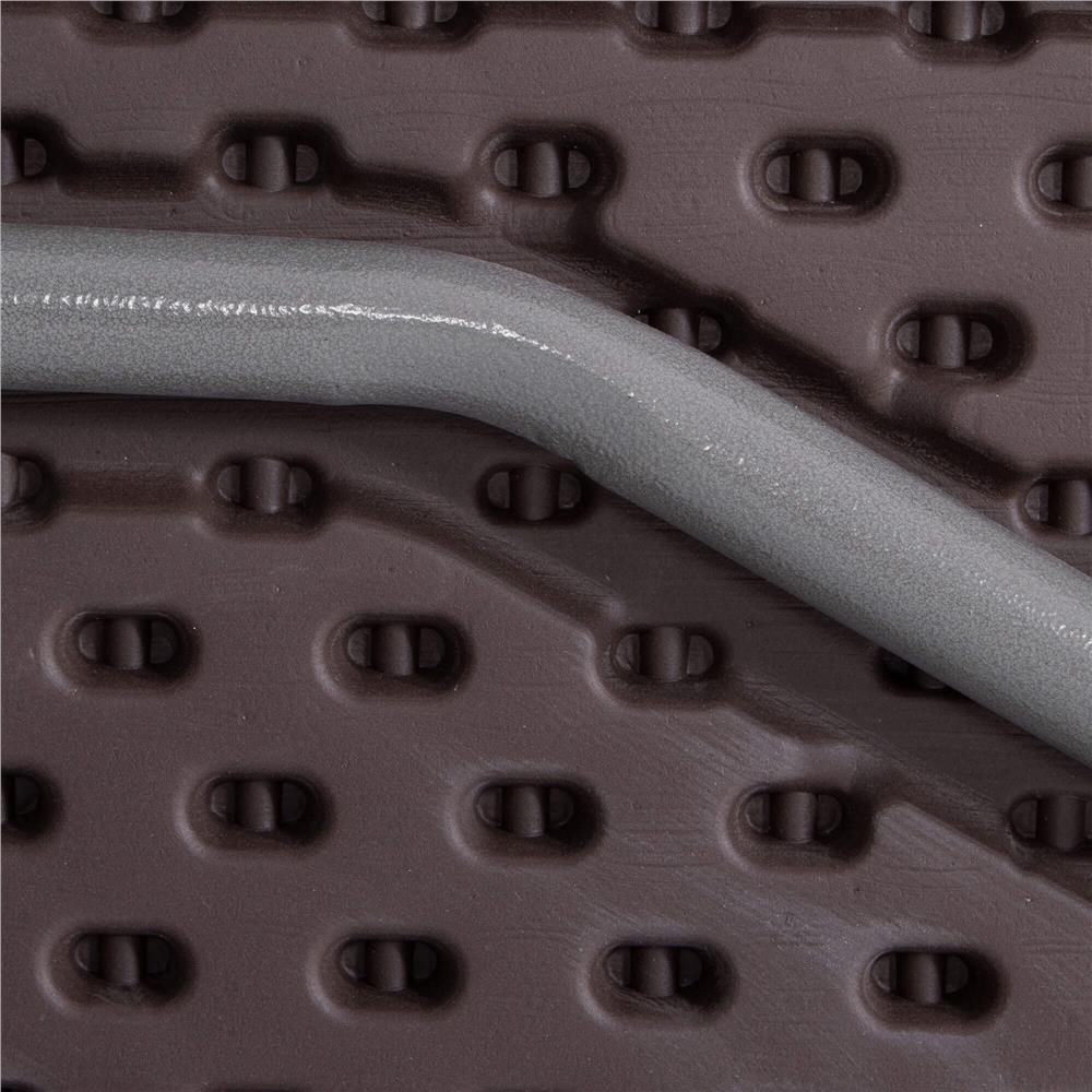 Masa dreptunghiulara pliabila multifunctionala, 1.8 m x 0.75 m x 0.75 m, imitatie ratan, maro