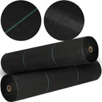 Folie agrotextil, mulcire, antiburuieni, filtru UV, 10 x 1.1metri, 90g/m2, negru