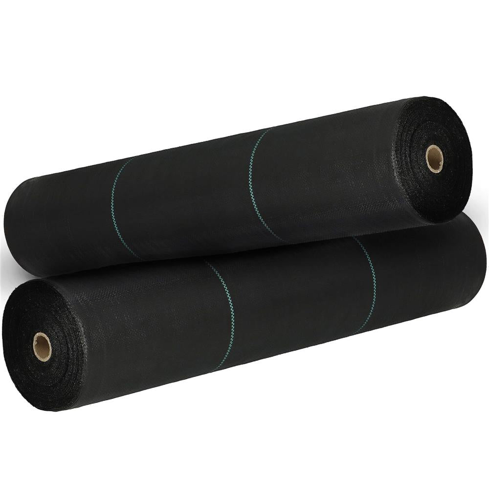 Folie agrotextil, mulcire, antiburuieni, filtru UV, 100 x 0.8metri, 70g/m2, negru