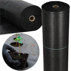Folie agrotextil, mulcire, antiburuieni, filtru UV, 10 x 1.1metri, 90g/m2, negru