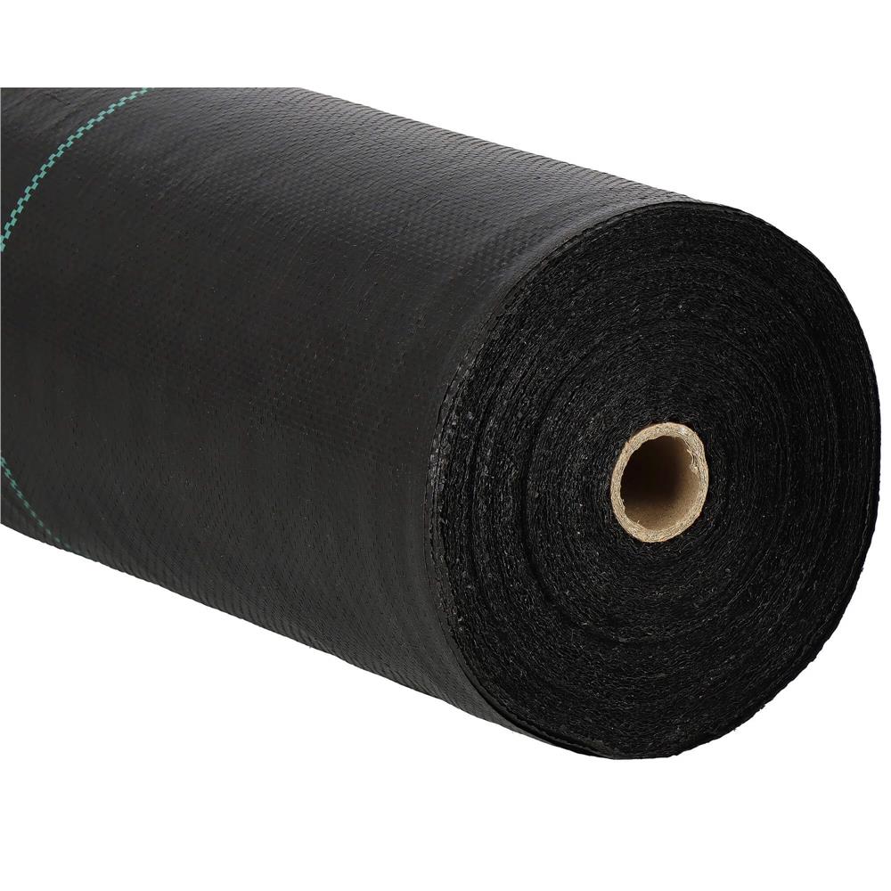 Folie agrotextil, mulcire, antiburuieni, filtru UV, 100 x 0.8metri, 70g/m2, negru
