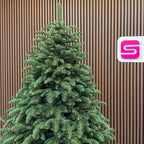 Brad artificial , Alaska, verde, mix 2D+3D, 210 cm