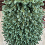 Brad artificial Christmas Deluxe by , Alaska Select verde argintiu, integral 3D, 250 cm
