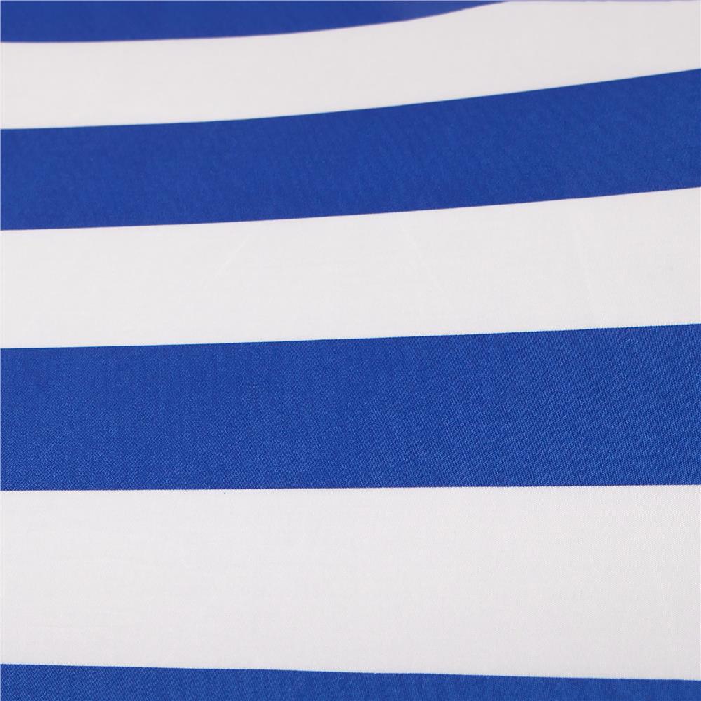 Umbrela de plaja pliabila cu inclinare reglabila, diametru 180 cm, albastru si alb