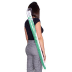 Umbrela de plaja pliabila cu inclinare reglabila, diametru 160 cm, verde