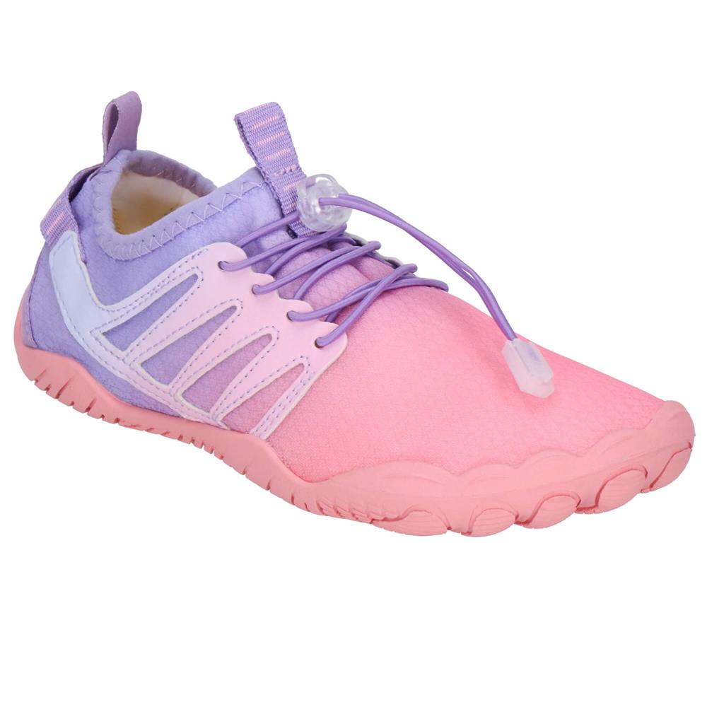 Pantofi plaja si apa, talpa cauciuc antiderapanta, material respirabil, roz, marimea 36