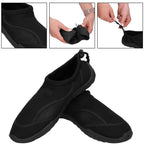 Pantofi apa unisex, material respirabil, talpa EVA antiderapanta, negru, marimea 42