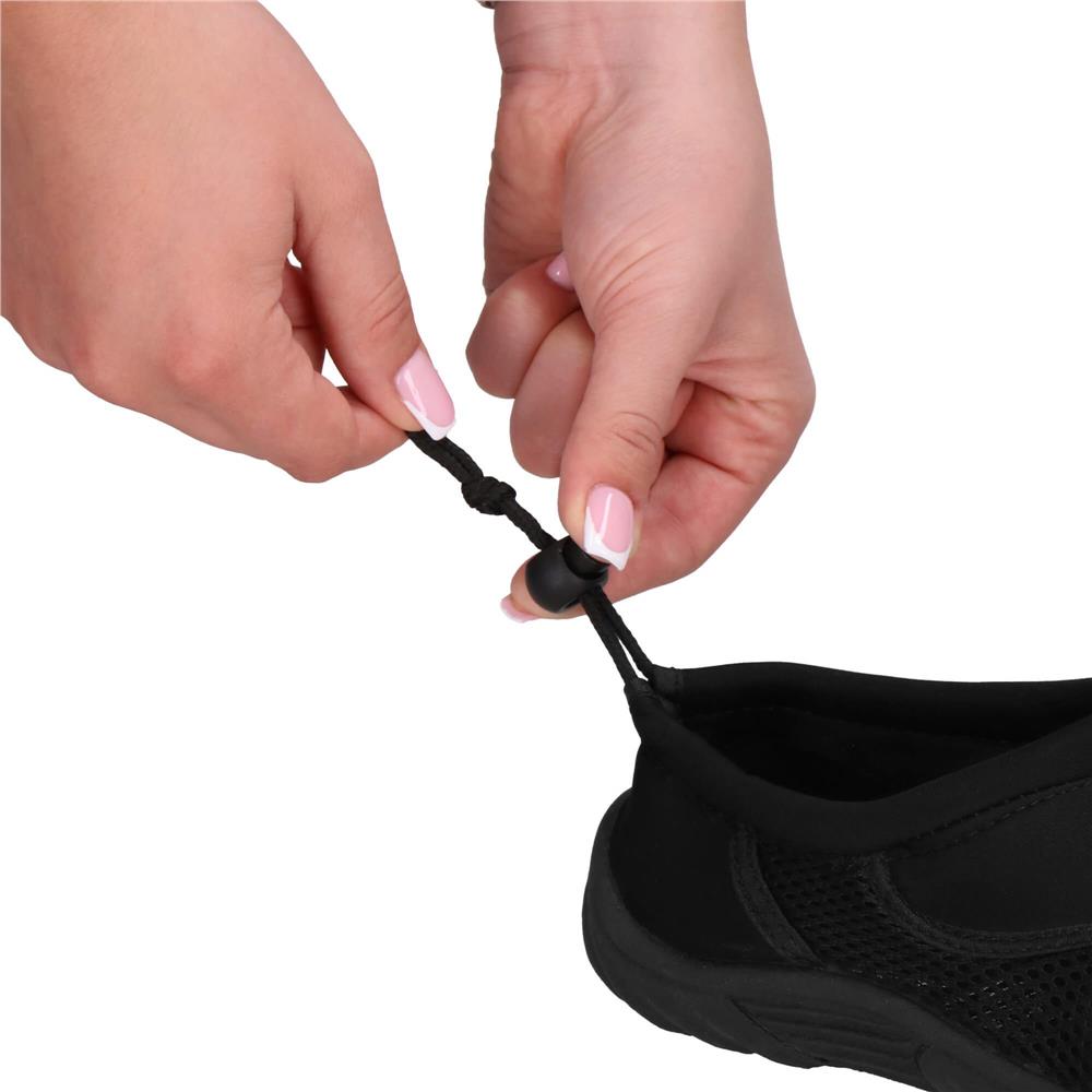 Pantofi apa unisex, material respirabil, talpa EVA antiderapanta, negru, marimea 42