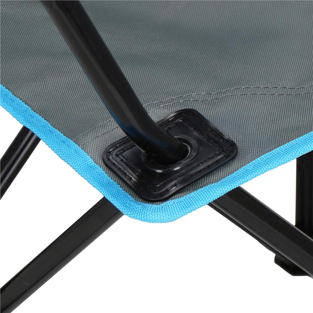 Set masa pliabila cu 2 scaune, structura metalica, husa transport, 47x47x45 cm, gri