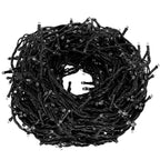 Instalatie luminoasa LED 41,5 m, 500 LED, IP44, pentru interior si exterior, alb rece + albastru flash