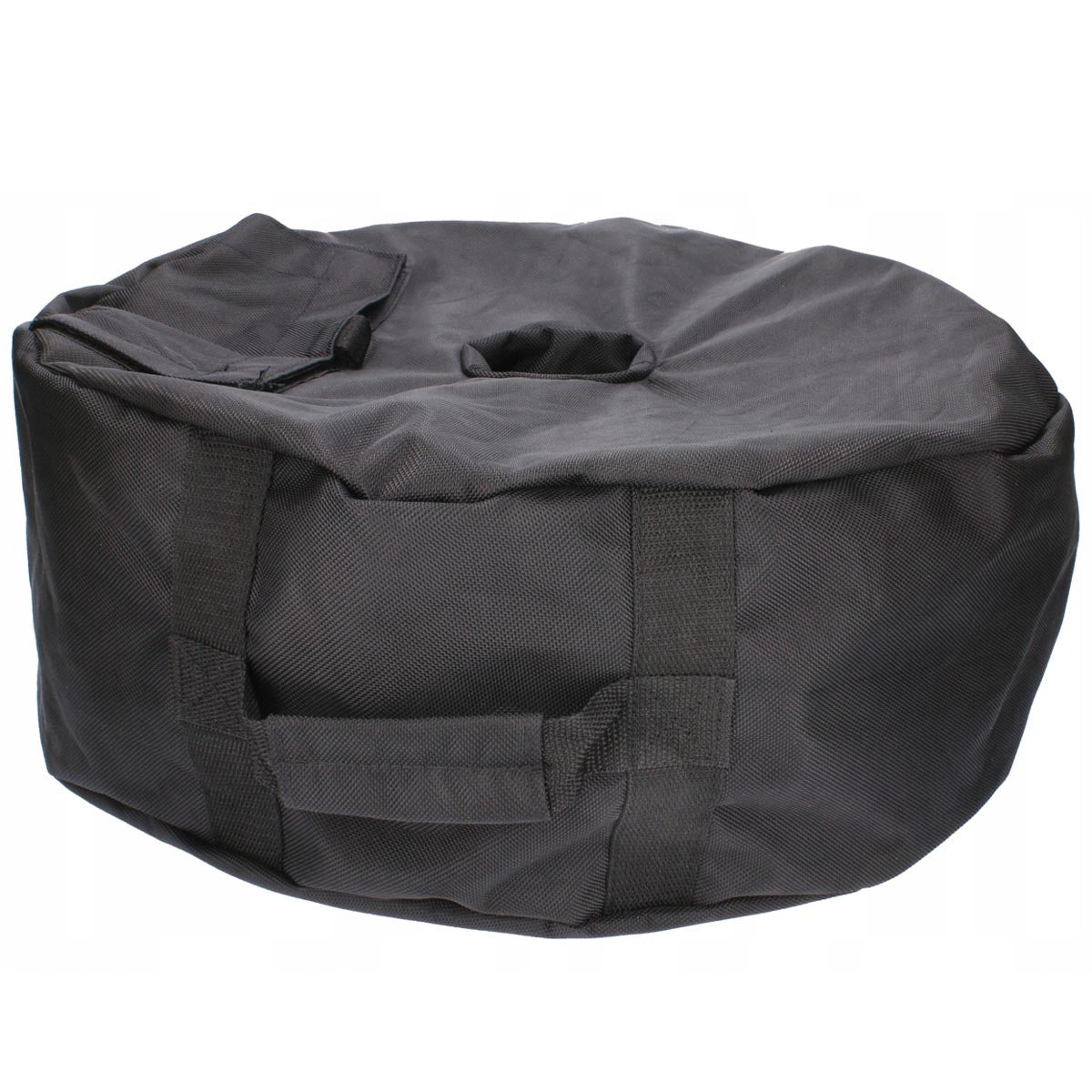 Suport umplere umbrela 47x18 cm, sac cu manere, inchidere velcro, poliester impermeabil, negru