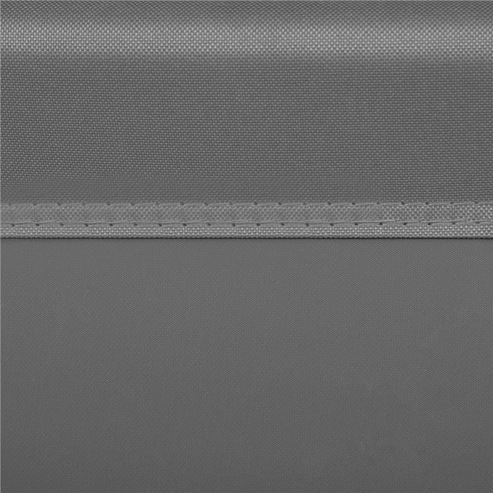 Husa din panza pentru leagan de gradina, 160x100 cm, gri – material impermeabil