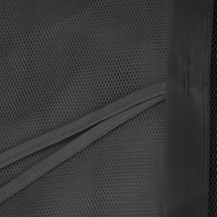 Plasa protectie insecte pentru leagan de gradina, cu fermoar vertical, 165x680 cm, gri