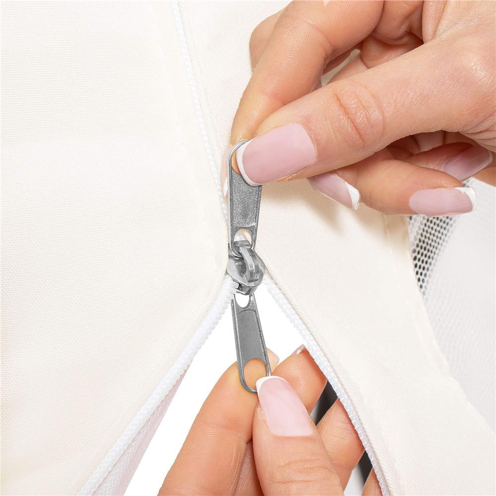 Plasa antiinsecte pentru leagan de gradina, 165x680 cm, bej