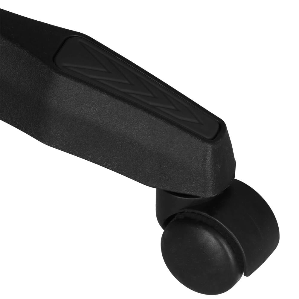 Scaun birou pentru gaming, ergonomic, suport lombar si tetiera, 114-123x55x50 cm, negru