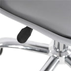 Scaun birou ergonomic, cu sezut din spuma, reglabil pe inaltime, maxim 120 kg, 90x49x48 cm, gri