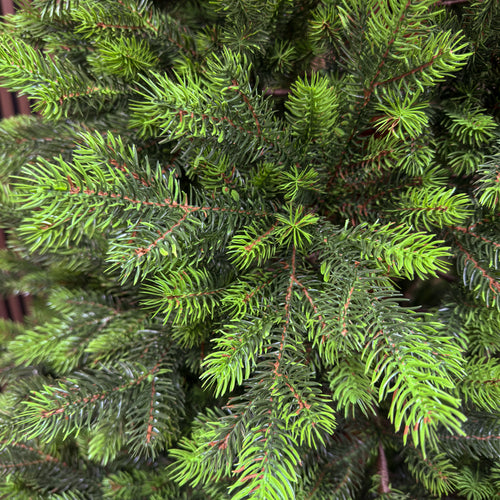 Brad artificial , Hollandia, verde cu varfuri verzi, integral 3D, 210 cm