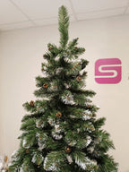 Brad artificial Christmas Deluxe by , Lidia Nins cu conuri, 2D, 200cm