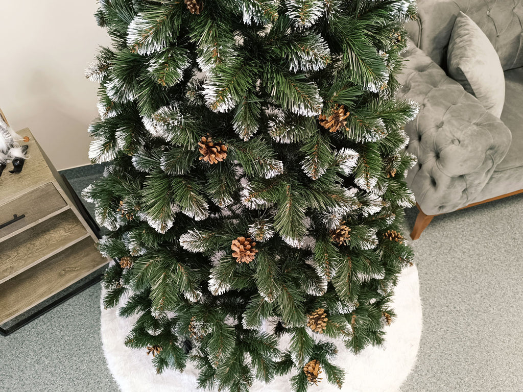 Brad artificial Christmas Deluxe by , Lidia Nins cu conuri, 2D, 200cm