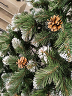 Brad artificial Christmas Deluxe by , Lidia Nins cu conuri, 2D, 200cm