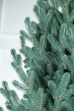 Brad artificial Christmas Deluxe by , Viena Select argintiu, integral 3D, 230cm