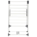 Uscator rufe 5Five Sinai cu lungime de uscare 15 m, otel si polipropilena, 150x61x96 cm, gri