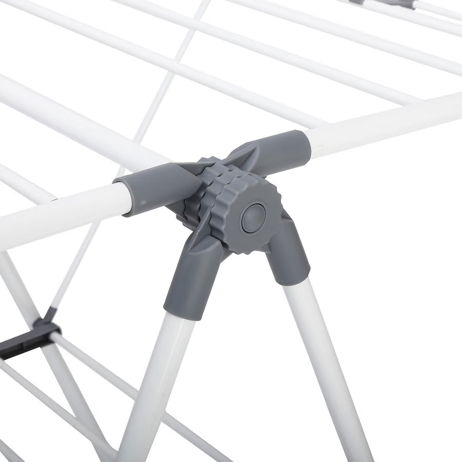 Uscator rufe 5Five Sinai cu lungime de uscare 15 m, otel si polipropilena, 150x61x96 cm, gri