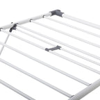 Uscator rufe 5Five Sinai cu lungime de uscare 15 m, otel si polipropilena, 150x61x96 cm, gri