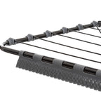 Suport rufe pliabil Atmosphera Mojave cu aripi, otel, 125x60x160 cm, gri