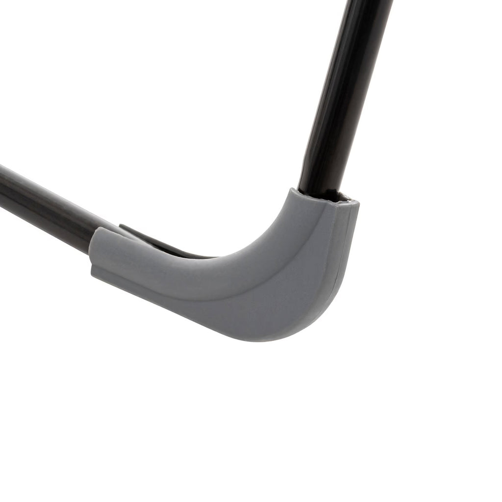 Suport rufe pliabil Atmosphera Mojave cu aripi, otel, 125x60x160 cm, gri