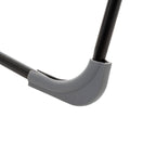 Suport rufe pliabil Atmosphera Mojave cu aripi, otel, 125x60x160 cm, gri