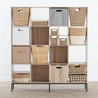 Cutie depozitare 5Five din lemn MDF, pentru raft, 30x30x30 cm, natur