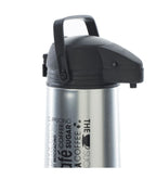 Termos bauturi 5Five Neta, inox, 1.8 litri, 17x13x36 cm, argintiu