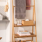 Cutie servetele 5Five cu capac detasabil, bambus, 25x13x8 cm, natur