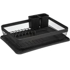 Suport vase 5Five Mayaj cu 1 nivel, otel si plastic, 43x32x13 cm, negru