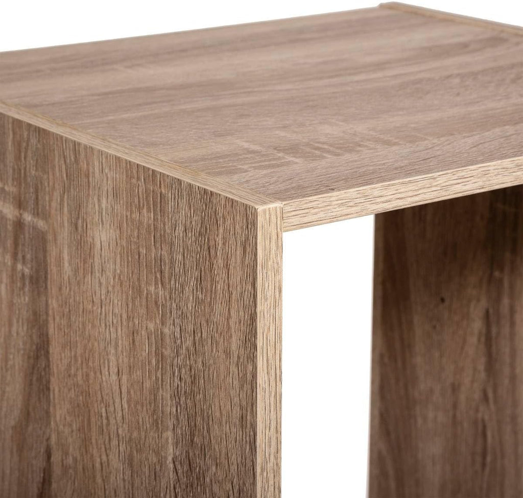 Biblioteca 5Five Mix n'Modul cu 4 compartimente, 35x32x134 cm, bej